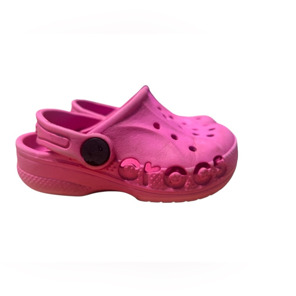 CROCS Kids Bright Pink Sandals
